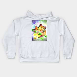 Red Eyed Tree Frog Kids Hoodie